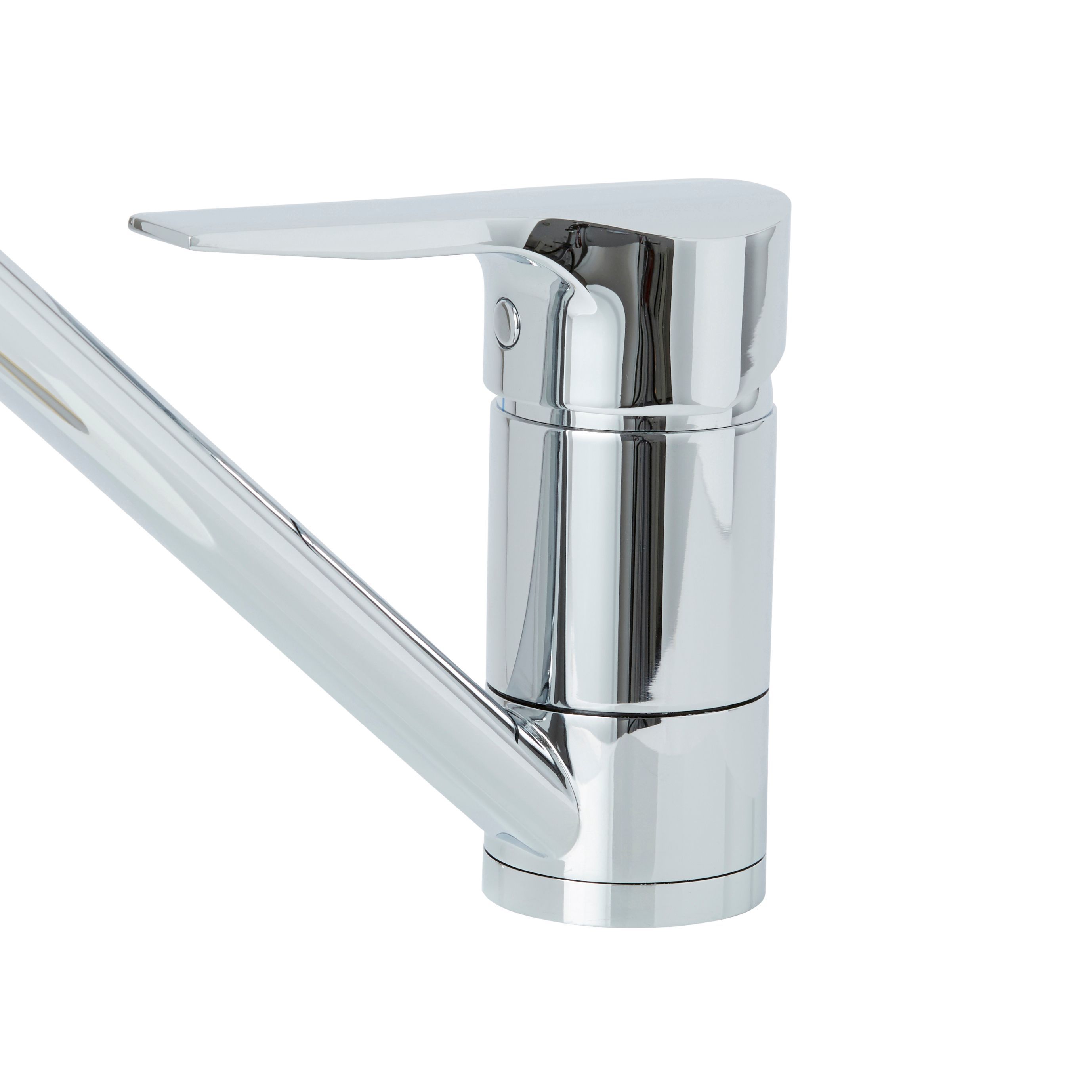 Cooke & Lewis Hebbe Chrome effect Kitchen Monobloc Tap