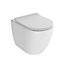 Cooke & Lewis Helena Modern Back to wall Toilet with Soft close seat