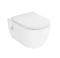 Cooke & Lewis Helena Modern Wall hung Toilet with Soft close seat