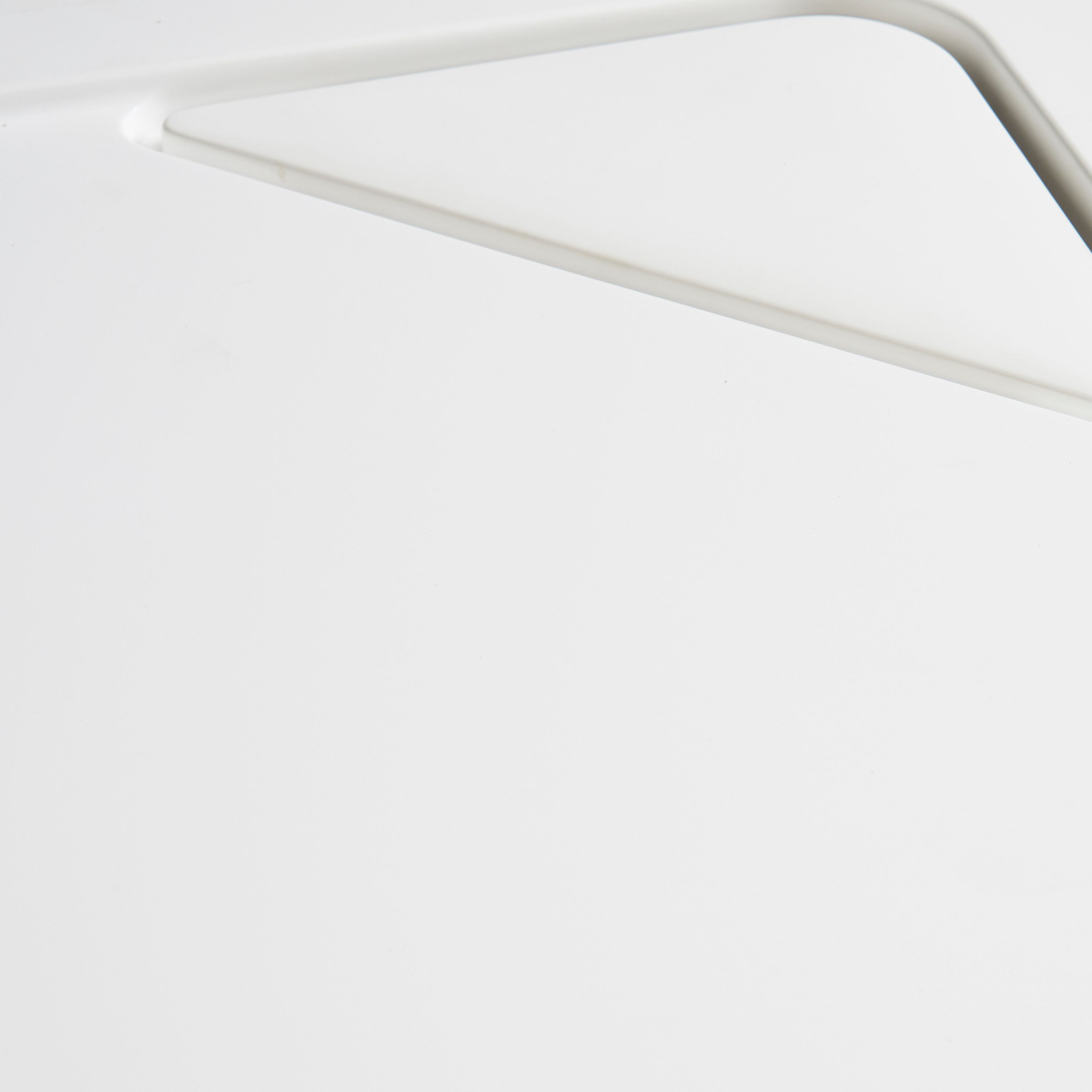 Cooke & Lewis Helgea Matt White Quadrant Shower tray (L)800mm (W)800mm (H) 45mm