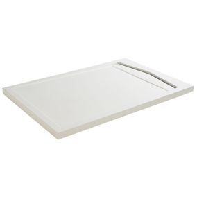 Cooke & Lewis Helgea Rectangular Shower tray (L)1200mm (W)800mm (H)45mm