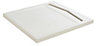 Cooke & Lewis Helgea White Square Shower tray (L)760mm (W)760mm