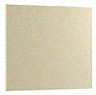 Cooke & Lewis Heritage Designer Cream & white Bridging cabinet door (H)440mm (W)446mm
