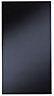Cooke & Lewis High Gloss Black High Gloss Black Diagonal corner Cabinet door (H)715mm (T)18mm