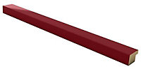 Cooke & Lewis High Gloss Red High gloss Red Pelmet, (L)3000mm (H)60mm