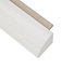 Cooke & Lewis High gloss White Curved Dresser pilaster, (H)1342mm (W)70mm