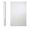 Cooke & Lewis High Gloss White White Pilaster, (H)900mm (W)70mm