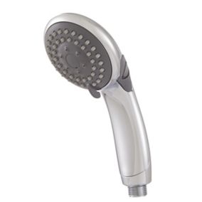 Cooke & Lewis Humberto 3-spray pattern Chrome effect Shower head