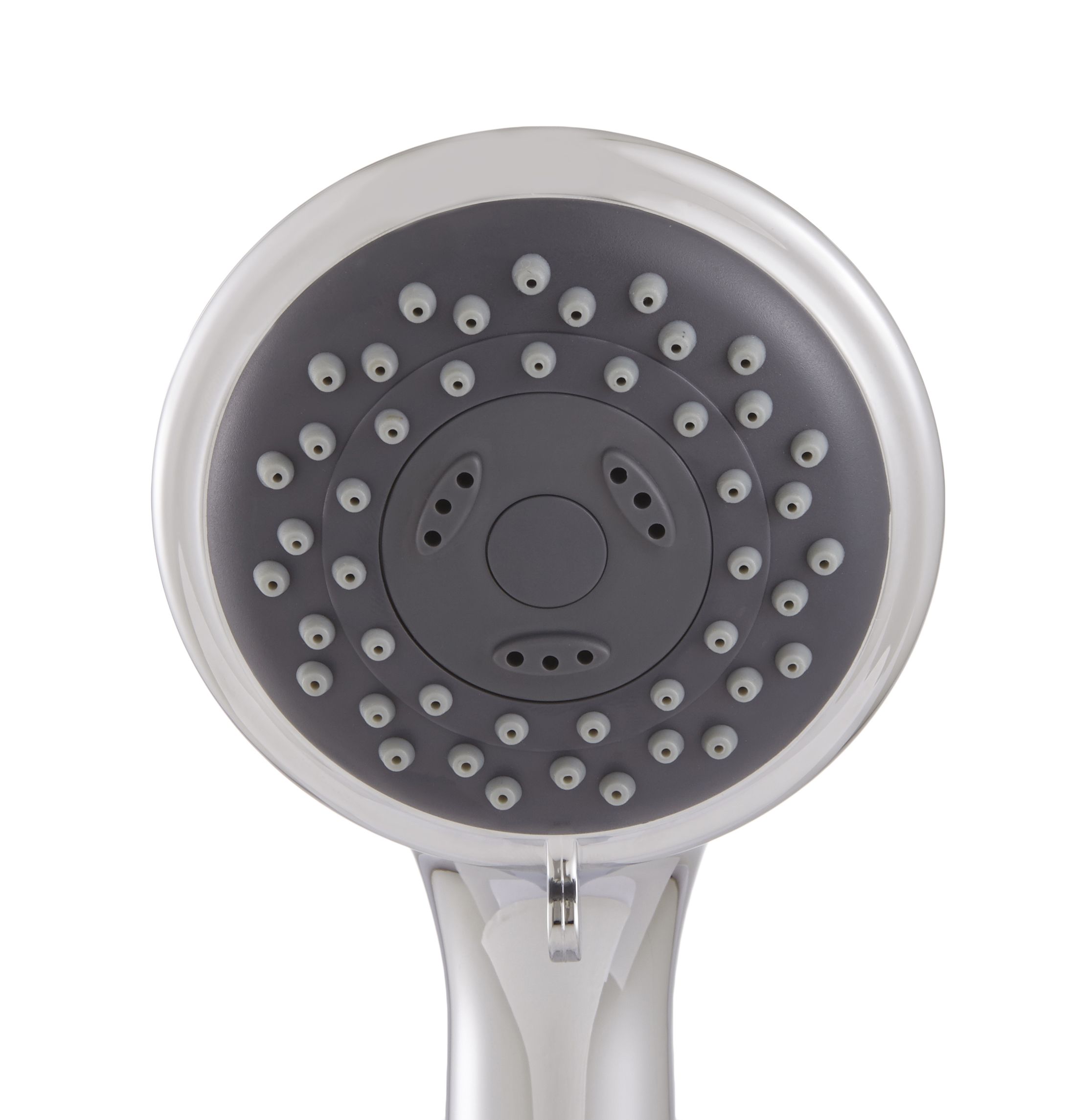 Cooke & Lewis Ignacio Chrome effect 3-spray pattern Shower head 