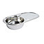 Cooke & Lewis Jemison Polished Silver Stainless steel 1 Bowl Sink & drainer 480mm x 900mm