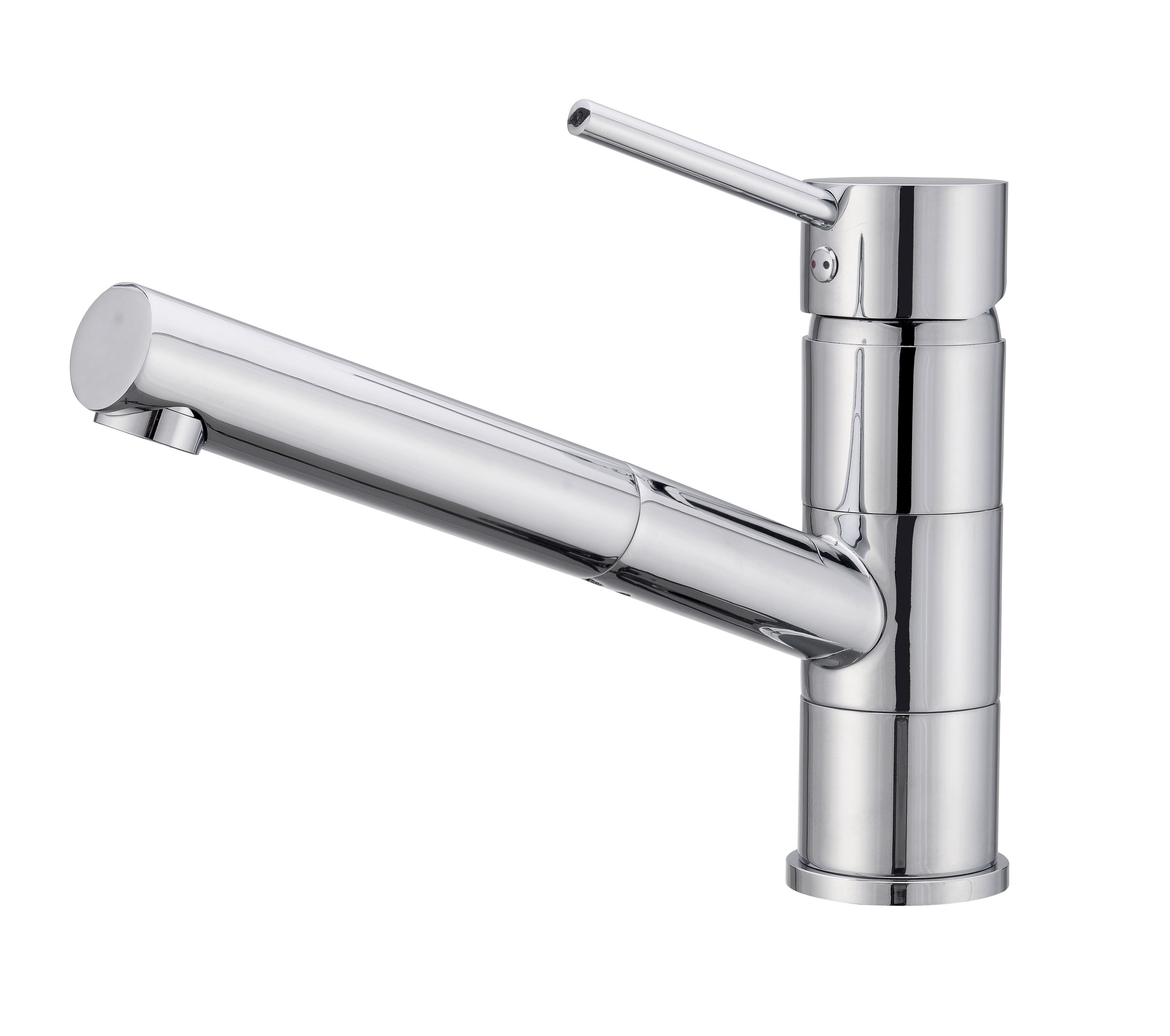 Cooke & Lewis Jonha Chrome Effect Kitchen Top Lever Tap | DIY At B&Q