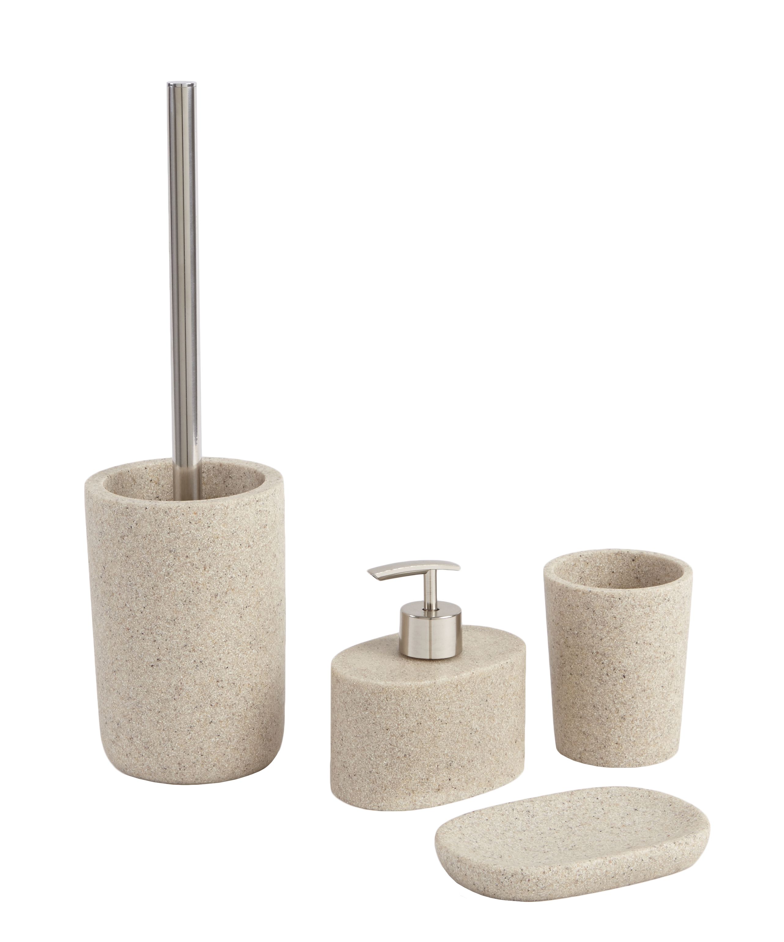 Cooke & Lewis Jubba Mastic Polyresin Bathroom Tumbler