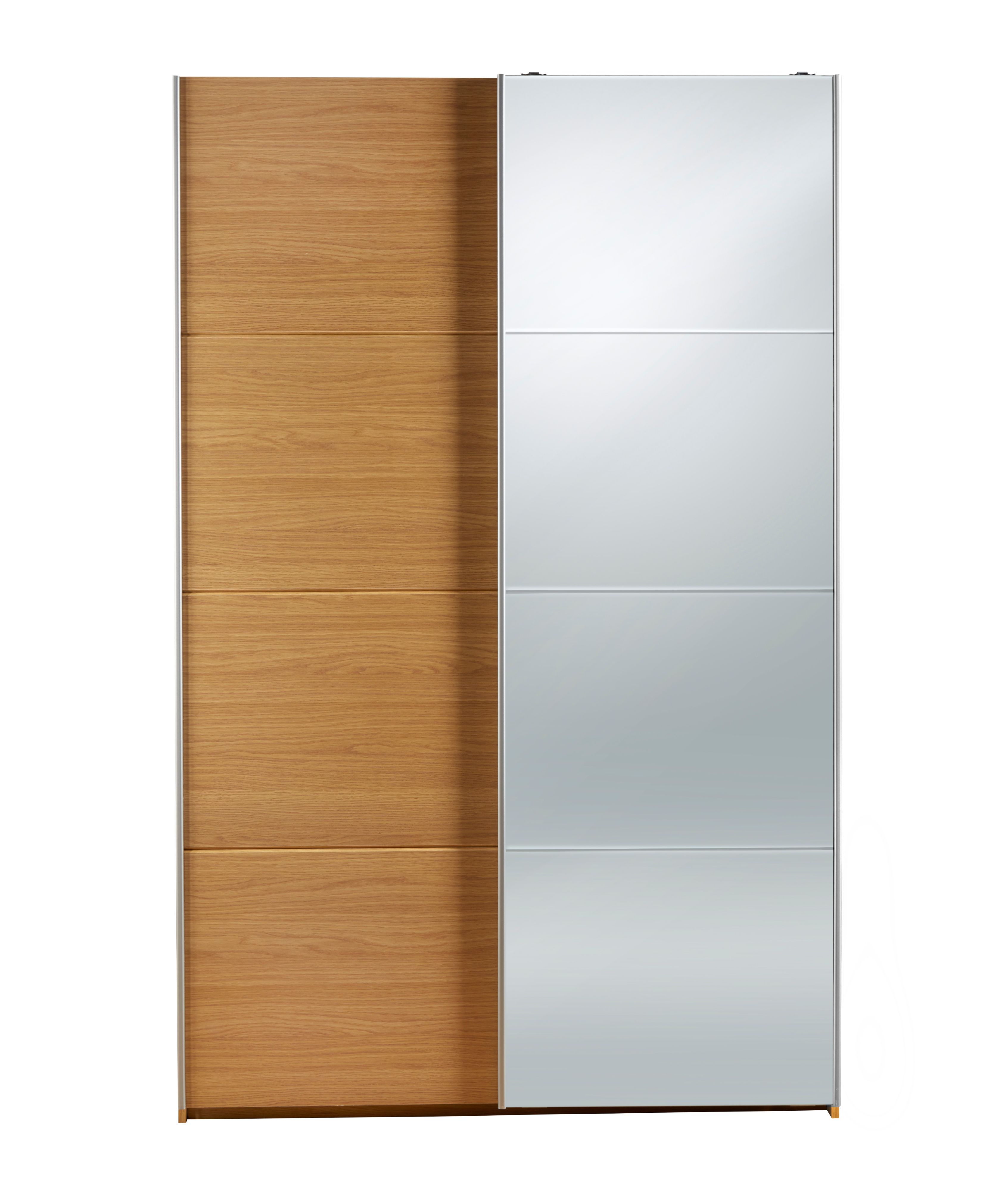 Cooke & Lewis Kendal Contemporary Matt oak effect Wardrobe (H)2005mm (W)1200mm (D)575mm