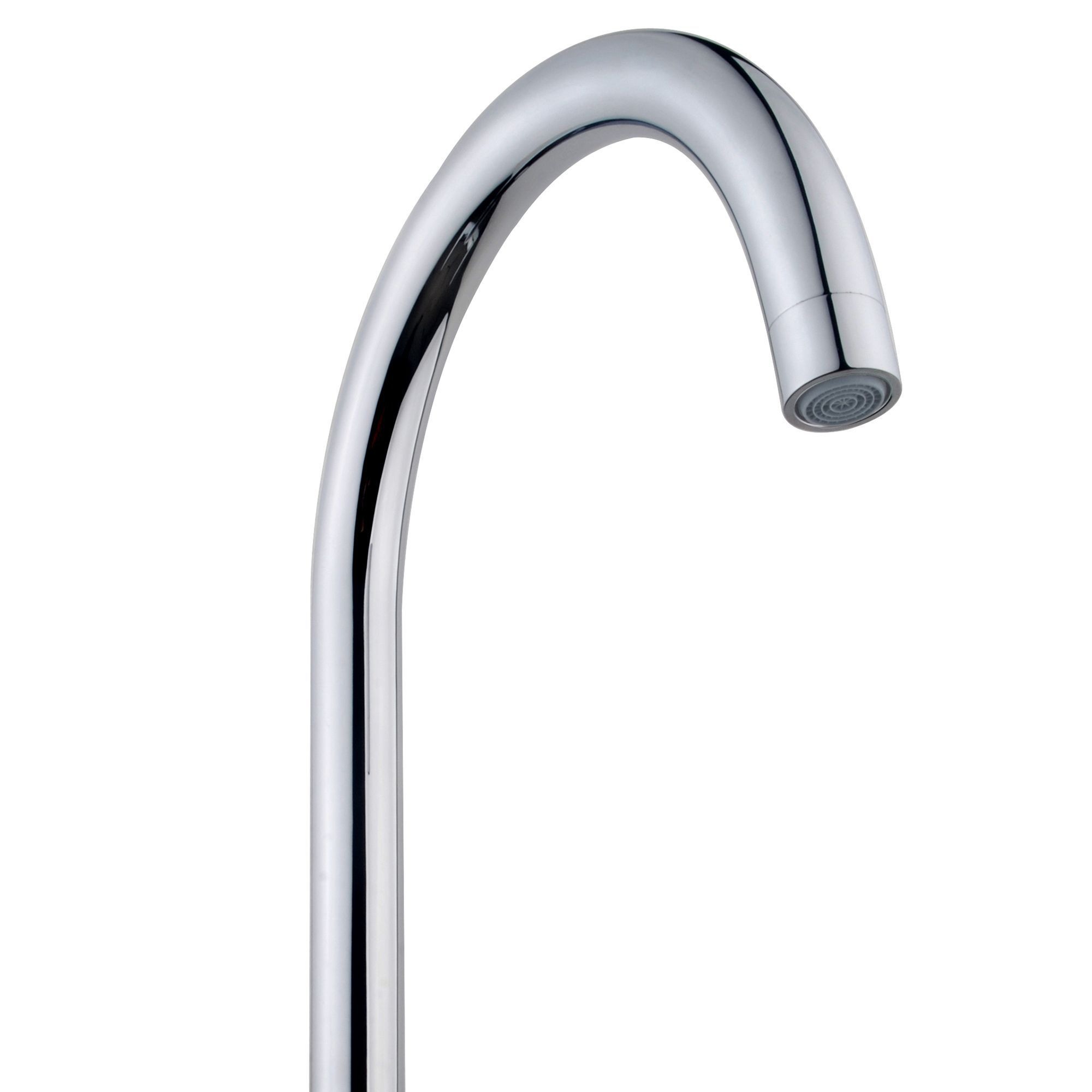 Cooke & Lewis Kigal Chrome Effect Kitchen Monobloc Tap | DIY At B&Q