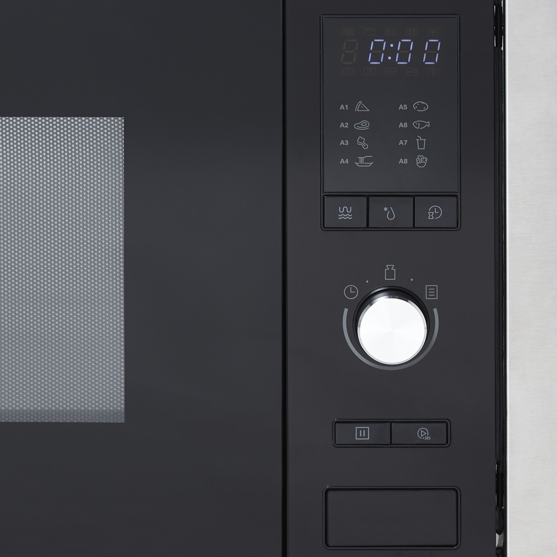 Cooke & Lewis Kitchen appliances CLBIMW25LUK 25L Built-in Microwave - Matt black