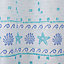 Cooke & Lewis Kololi Multicolour Seashell Shower curtain (W)180cm