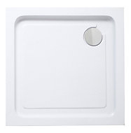 Cooke & Lewis Lagan Square Shower tray (L)760mm (W)760mm (H)150mm