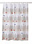 Cooke & Lewis Lago Multicolour Beach hut Shower curtain (W)180cm