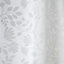 Cooke & Lewis Ledava White & Silver Leaf Shower curtain (W)180cm