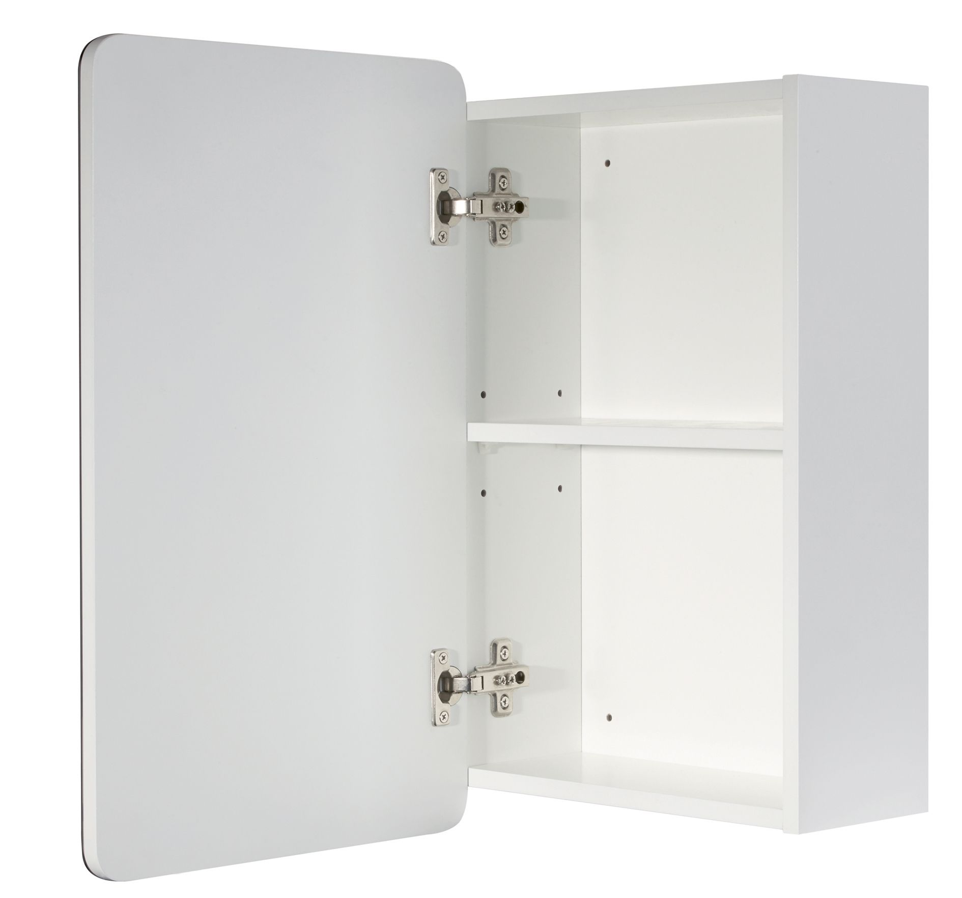 Cooke & Lewis Lesina White Mirrored Cabinet (W)300mm (H)500mm | DIY at B&Q