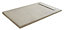 Cooke & Lewis Liquid Grey Rectangular Shower tray (L)140cm (W)90cm (H)6cm