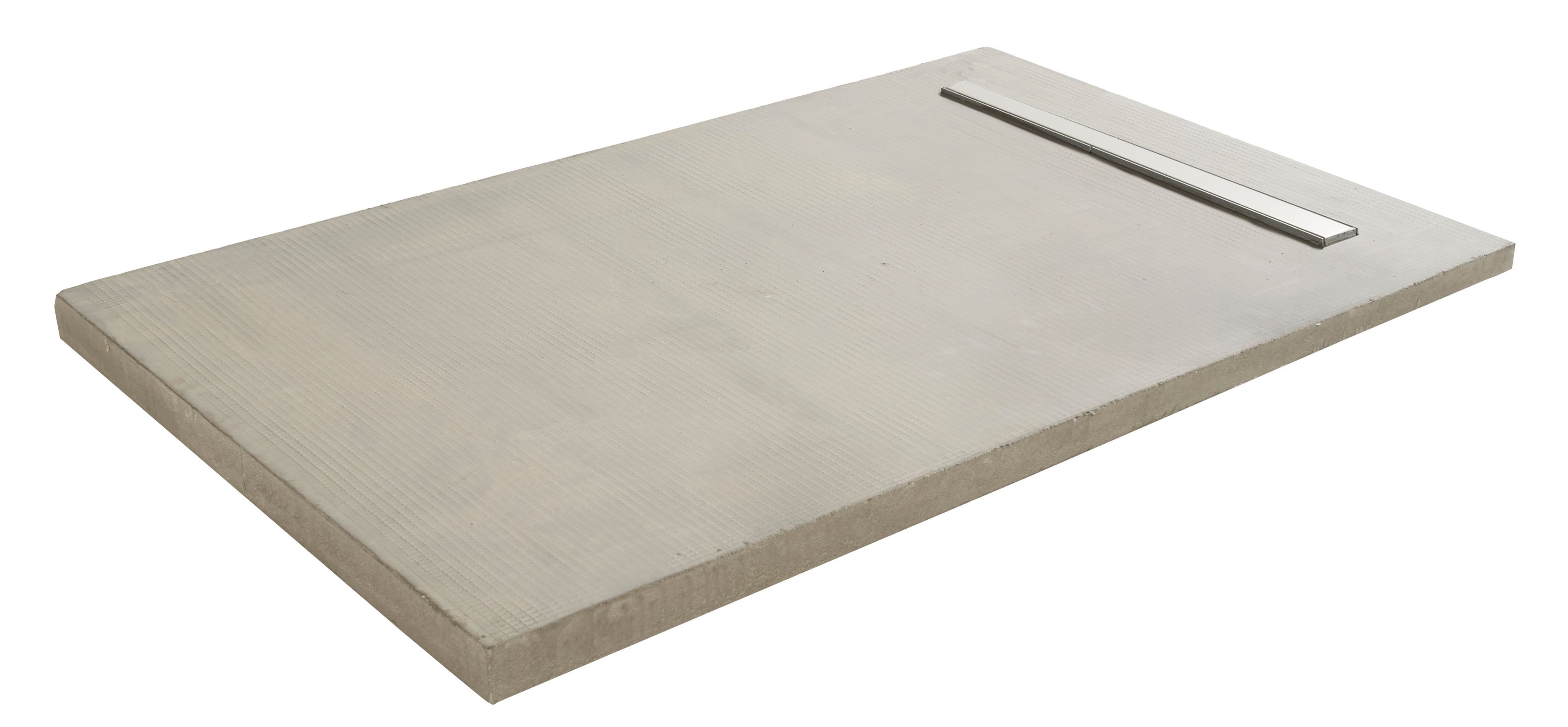 Cooke & Lewis Liquid Grey Rectangular Shower tray (L)1800mm (W)900mm (H) 70mm