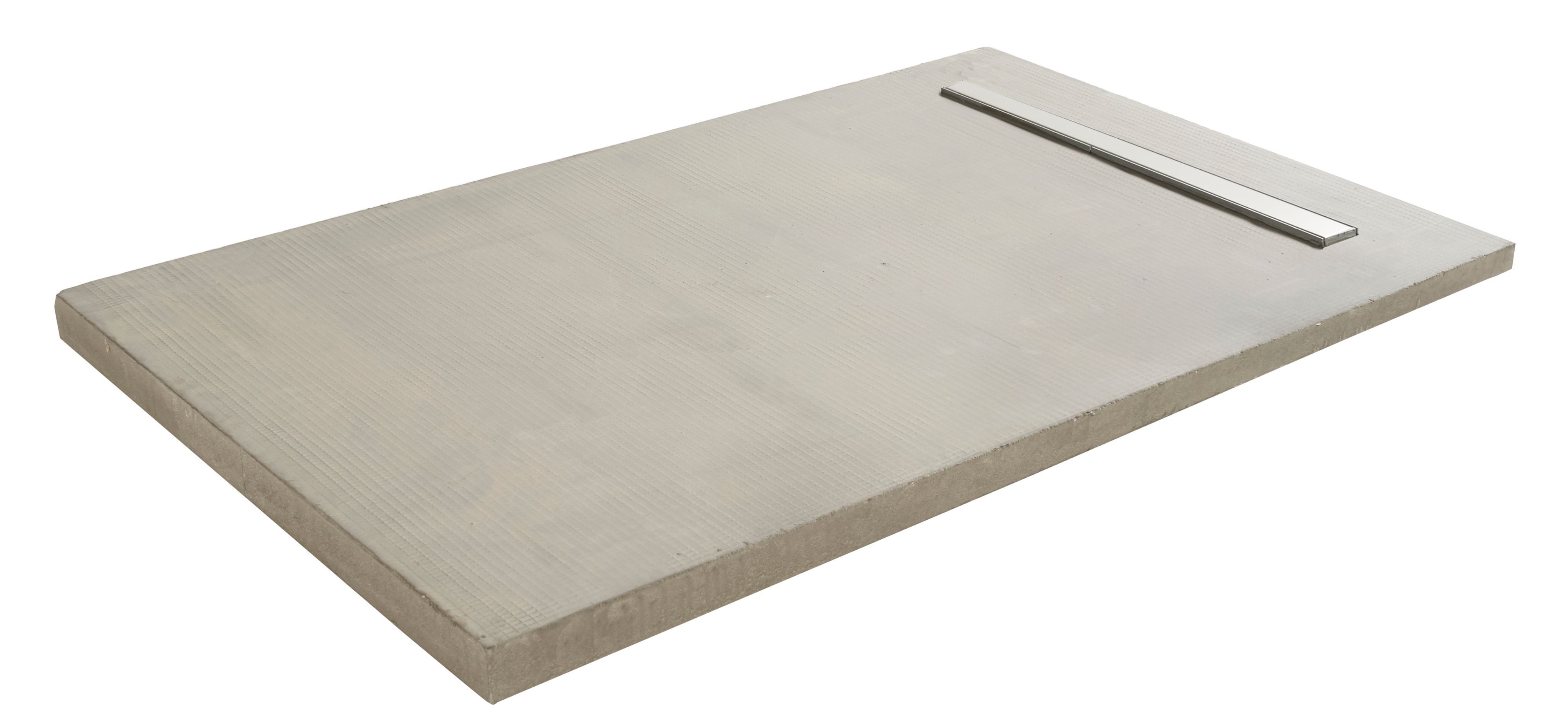 Cooke & Lewis Liquid Grey Rectangular Shower tray (L)180cm (W)90cm (H)7cm