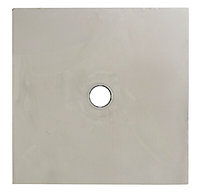 Cooke & Lewis Liquid Grey Square Shower tray (L)90cm (W)90cm (H)4cm
