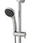 Cooke & Lewis Mala Chrome effect Wall-mounted Thermostatic Mixer Shower