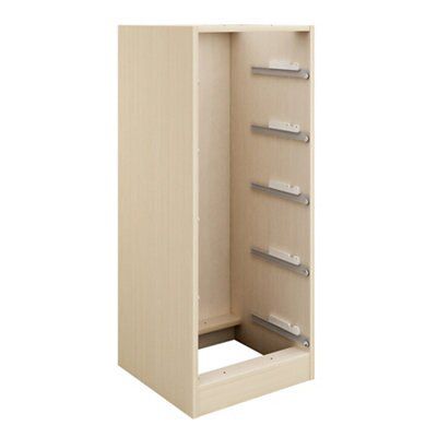 Cooke & Lewis Maple effect Tallboy cabinet (H)1141mm (W)460mm (D)578mm