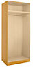 Cooke & Lewis Maple effect Wardrobe cabinet (H)2112mm (W)900mm (D)590mm
