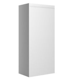 Cooke & Lewis Marletti Gloss White Single door Base Cabinet (W)300mm (H)852mm