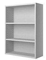 Cooke & Lewis Marletti Gloss White Wall corner Cabinet (W)500mm (H)672mm