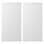 Cooke & Lewis Marletti Tall Gloss White Double Cabinet (H)197.2cm (W)30cm