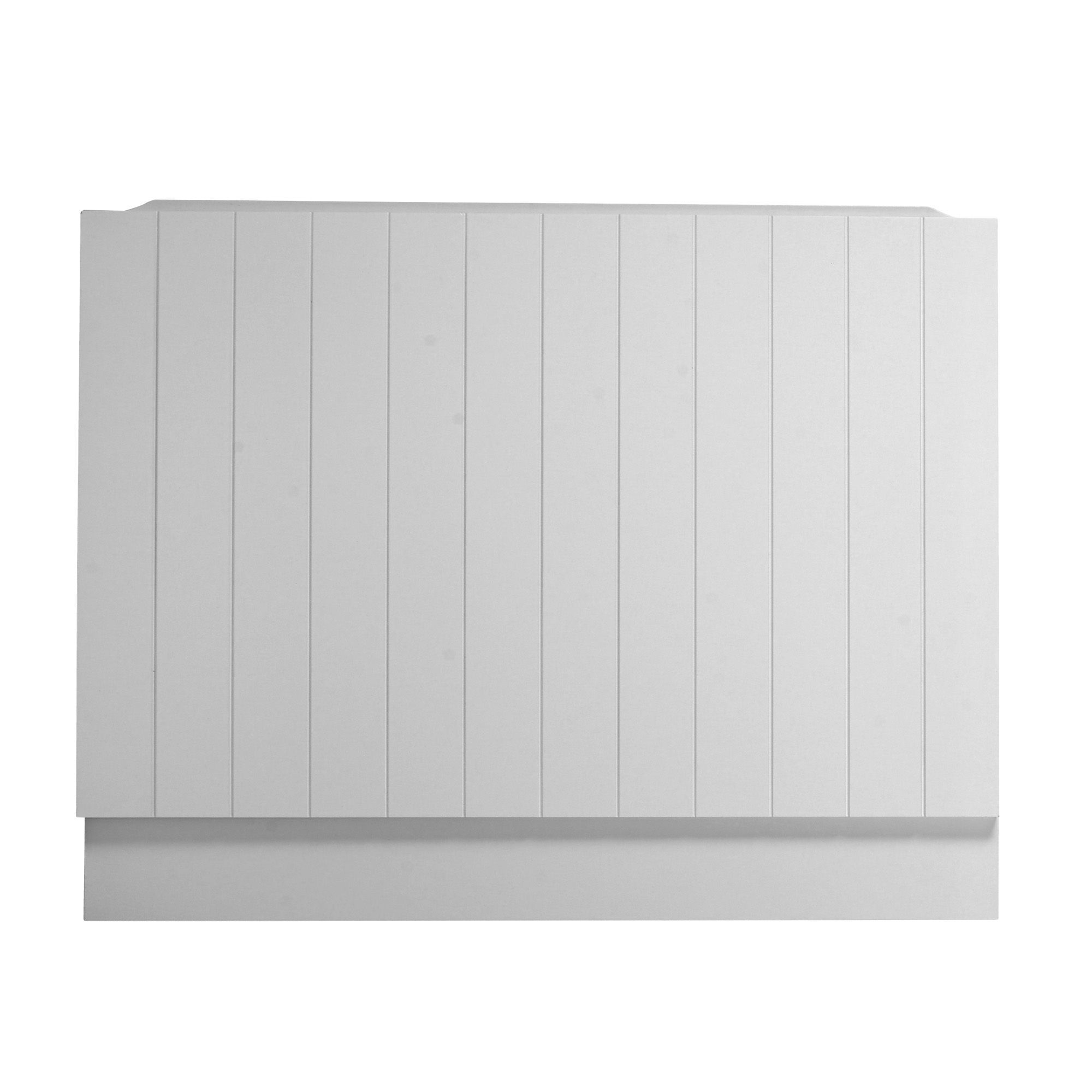 Cooke & Lewis Matt White End Bath panel (H)56cm (W)68.5cm