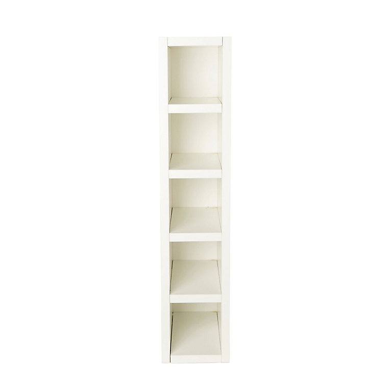 Lewis Matt White Wine Rack Cabinet, White Wine Cabinet Ikea