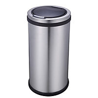 Cooke & Lewis Metal One touch Bin