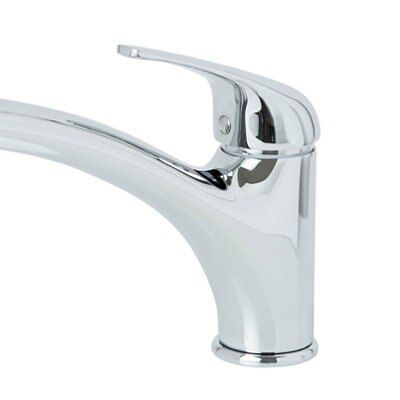 Cooke & Lewis Minaret Chrome effect Kitchen Monobloc Tap