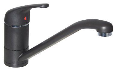 Cooke & Lewis Montone Black Kitchen Tap