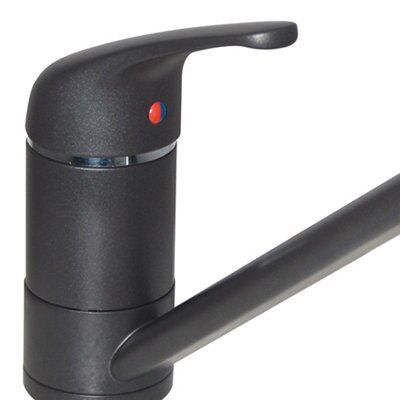 Cooke & Lewis Montone Black Kitchen Tap