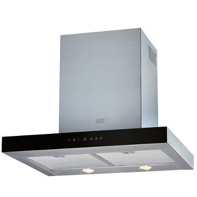 Cooke & Lewis MRD60CL-L Black Stainless Steel Box Cooker Hood, (W)60cm ...