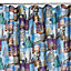 Cooke & Lewis Multicolour NYC Shower curtain (H)200cm (W)180cm