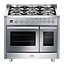 Cooke & Lewis Multifunction Oven & hob pack - Stainless steel