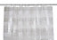 Cooke & Lewis Nakina White & Silver Mosaic Shower curtain (W)180cm