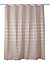 Cooke & Lewis Napo Taupe Dots Shower curtain (W)180cm