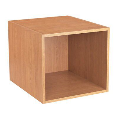Cooke & Lewis Oak effect Bridging Wall unit, (W)500mm (D)570mm