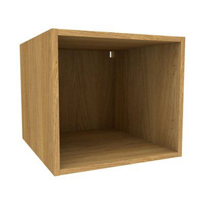 Cooke & Lewis Oak effect Deep bridging Base cabinet, (W)500mm