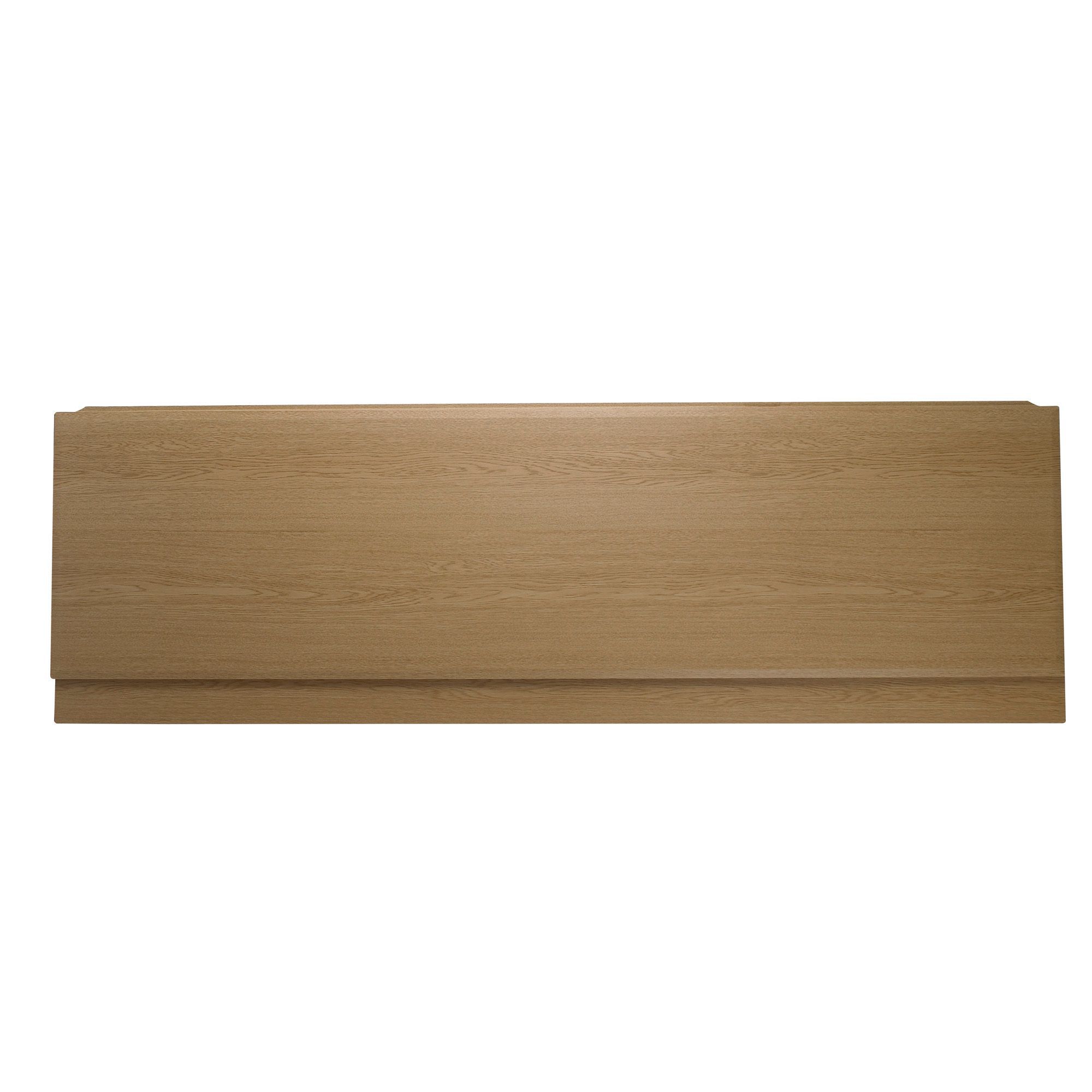 Cooke & Lewis Oak effect Front Bath panel (H)56cm (W)169cm