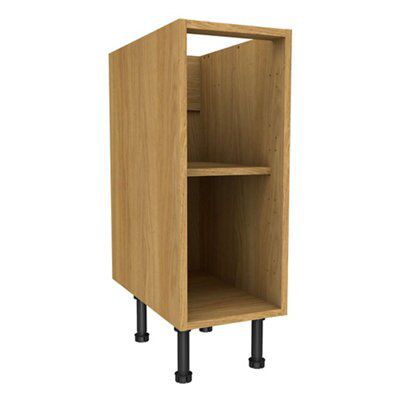 Cooke & Lewis Oak effect Standard Base cabinet, (W)300mm