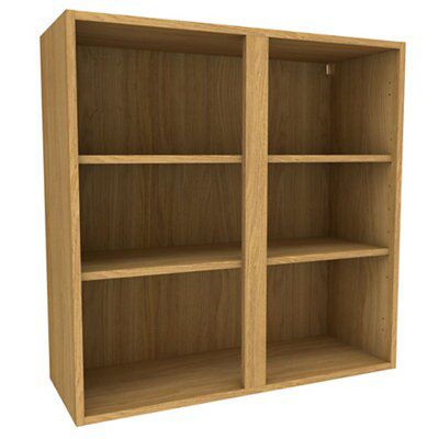 Cooke & Lewis Oak effect Standard Wall unit, (W)900mm (D)335mm